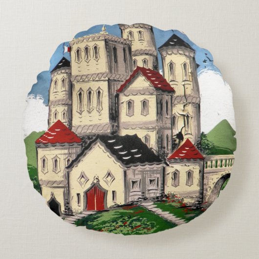 ナローボート ラウンドクッション (正面)