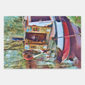 ナローボート ラッピングペーパーシート (正面2)