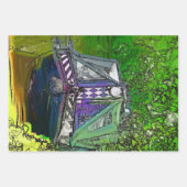 ナローボート ラッピングペーパーシート (正面2)