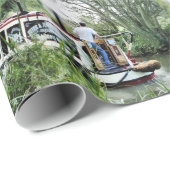 ナローボート ラッピングペーパー (ロールコーナー)