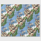 ナローボート ラッピングペーパー (フラット)