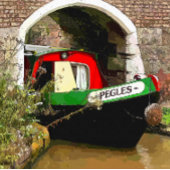 ナローボート ランバークッション