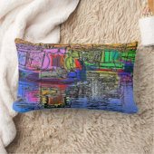 ナローボート ランバークッション (ブランケット)