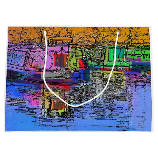 ナローボート ラージペーパーバッグ (正面)