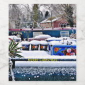 ナローボート ワインラベル (シングルラベル)