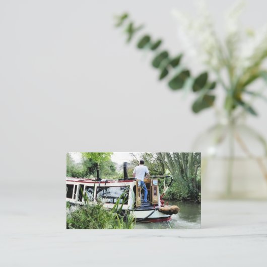 ナローボート 名刺 (スタンド正面)