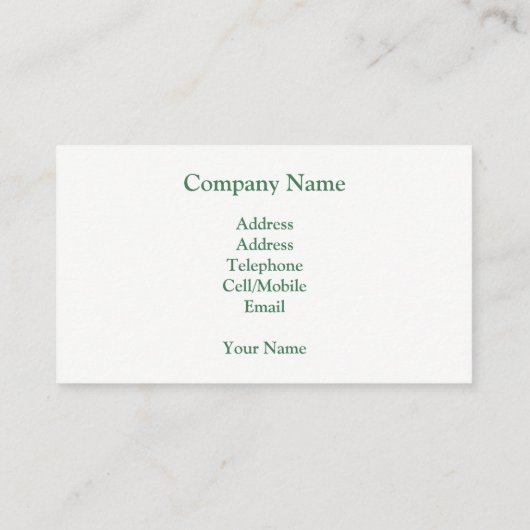 ナローボート 名刺 (裏面)