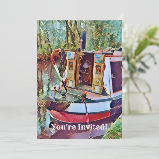 ナローボート 招待状 (スタンド正面)