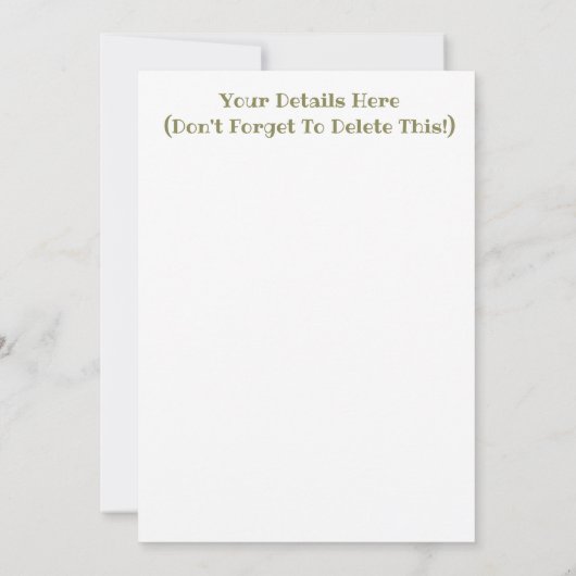 ナローボート 招待状 (裏面)