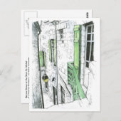 ナロー通りアットザモントサンミシェル ポストカード (正面/裏面)