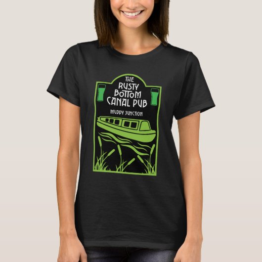 ナロ最高のボートパブTシャツ Tシャツ (正面)