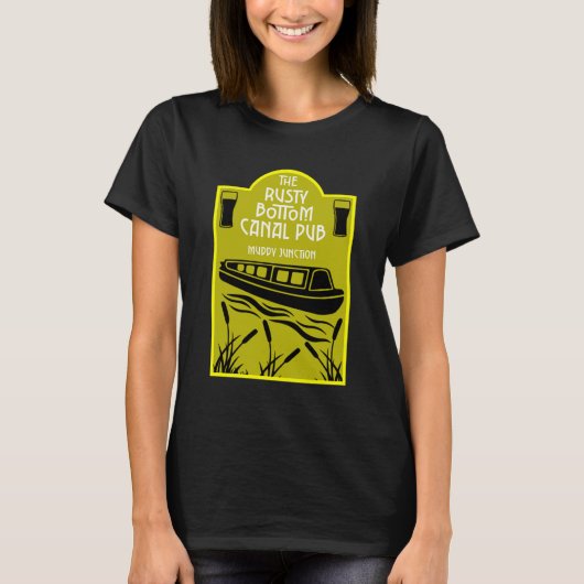 ナロ最高のボートパブTシャツ Tシャツ (正面)