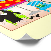 ナンお洒落ス「At Theビーチ」アートポスター ポスター (角)