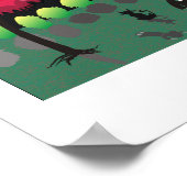 ナンお洒落ス「At Theビーチ」アートポスター ポスター (角)