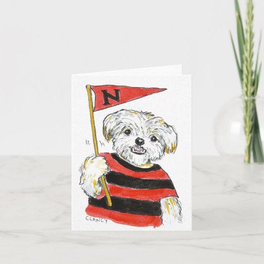 ナンはチームを応援するのを楽しむ カード (正面)