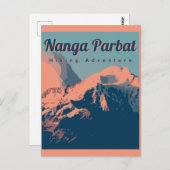 ナンガパルバットヴィンテージトラベル ポストカード (正面/裏面)