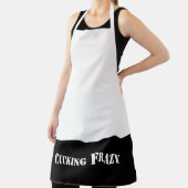 ナンキングファッツのような黒遊いカッキングしゃれ言葉 エプロン (インサイチュ)