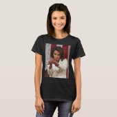 ナンシーおもしろいペロシクラップバックアンチトランプミームティー Tシャツ (正面フル)