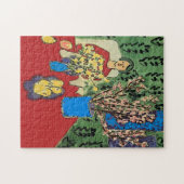 ナンシーと花 ジグソーパズル (横)