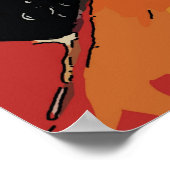 ナンシーと黒猫ポスター ポスター (角)