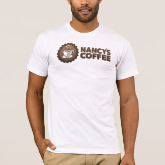 ナンシーのコーヒーメンズTシャツ Tシャツ