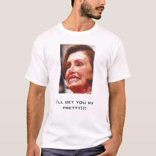 ナンシーのPelosi悪賢い魔法使い Tシャツ