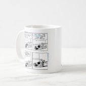 ナンシーを高める「すべてのリラックスリンパの方法」 コーヒーマグカップ (正面左)