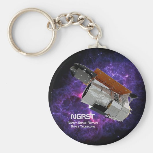 ナンシーグレスローマ宇宙望遠鏡 キーホルダー (正面)