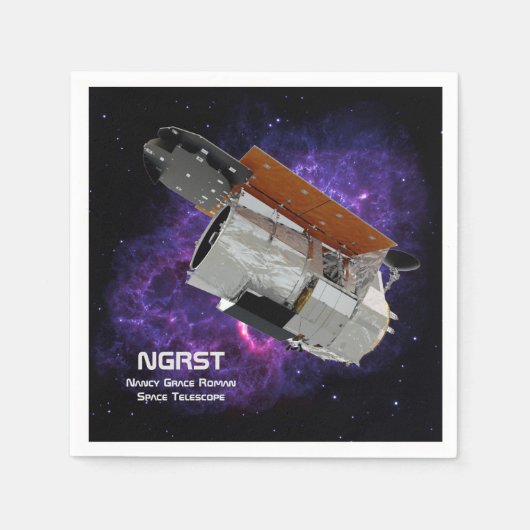 ナンシーグレスローマ宇宙望遠鏡 スタンダードカクテルナプキン (正面)