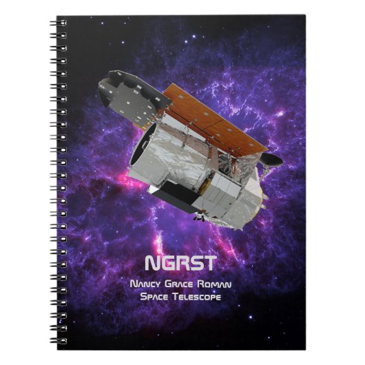 ナンシーグレスローマ宇宙望遠鏡 ノートブック (正面)