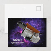 ナンシーグレスローマ宇宙望遠鏡 ポストカード (正面/裏面)