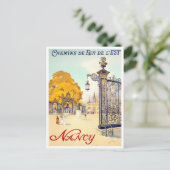 ナンシーフランスヴィンテージ旅行 ポストカード (スタンド正面)