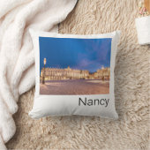 ナンシープレイスタニスラスグランドエストフランスサンセット クッション (ブランケット)