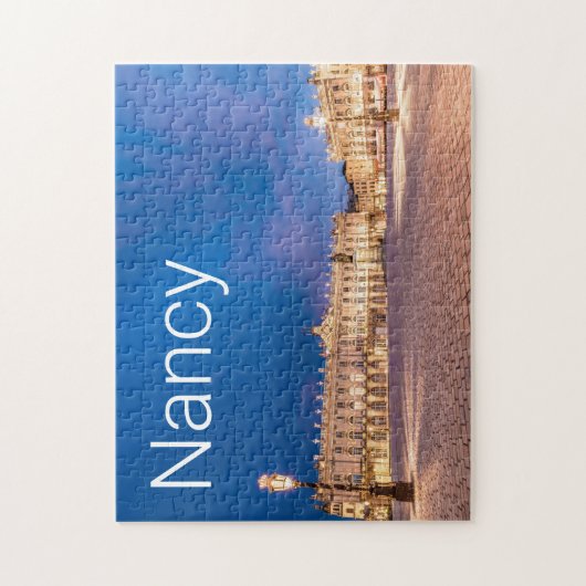 ナンシープレイスタニスラスグランドエストフランスサンセット ジグソーパズル (縦)