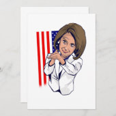 ナンシーペロシ拍手ミーム 招待状 (正面/裏面)