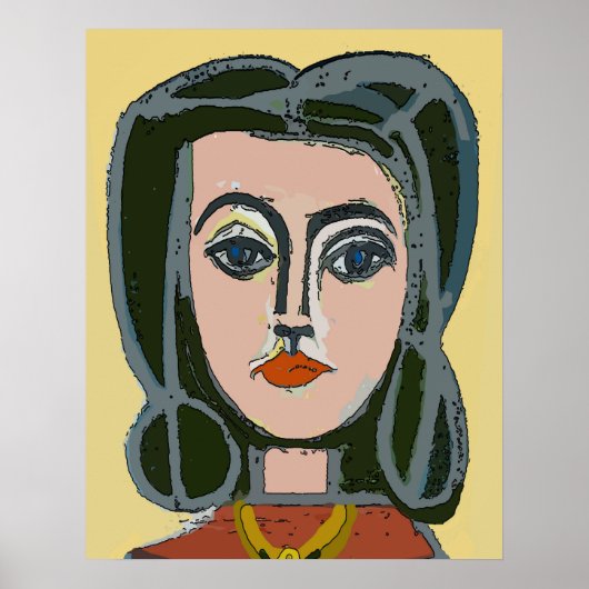 ナンシー5の抽象芸術 ポスター (正面)