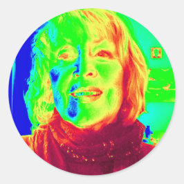 ナンシー・イン・カラー ラウンドシール