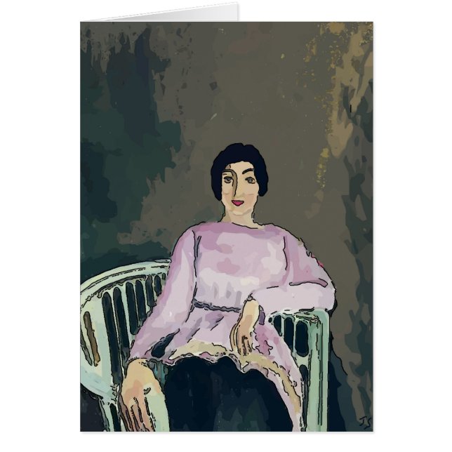 ナンシー・イン・ホワイト・チェア (正面)