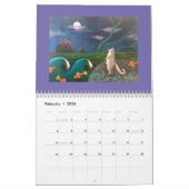 ナンシー・ノルマンによる2024年アートカレンダー カレンダー (2月 2026)