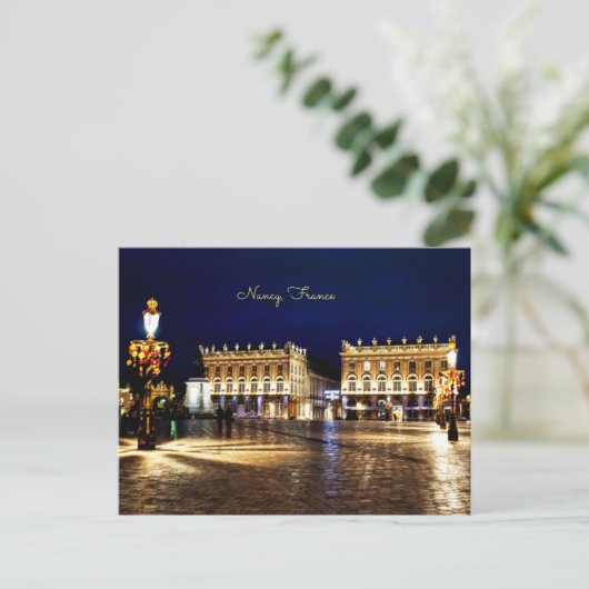 ナンシー,フランス – 風光明媚な街並み写真, ポストカード (スタンド正面)