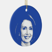 ナンシー・ペロシ セラミックオーナメント (右)