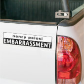 ナンシー・ペロシ バンパーステッカー (トラック上)
