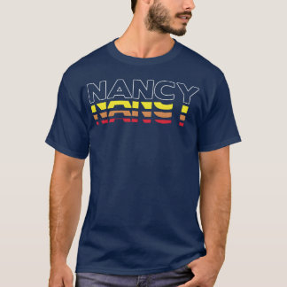 ナンシー 名前 楽しい ヴィンテージ 日没 ナンシー男子 Tシャツ