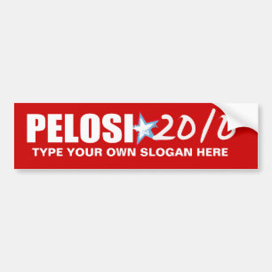 ナンシーPELOSIの選挙のギア バンパーステッカー