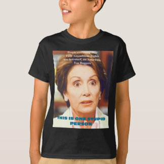 ナンシーPELOSI- 1の愚かな人 Tシャツ