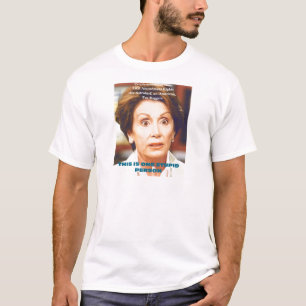 ナンシーPELOSI- 1の愚かな人 Tシャツ
