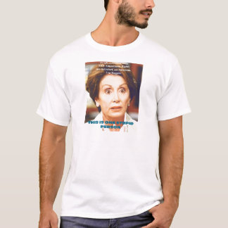 ナンシーPELOSI- 1の愚かな人 Tシャツ