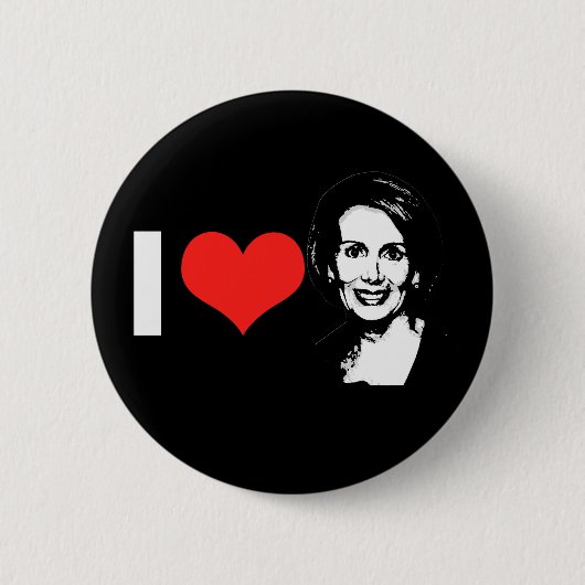 ナンシーPelosi 2012年 缶バッジ (正面)