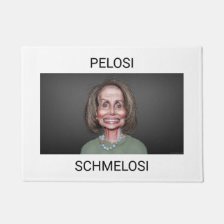 ナンシーPelosi Schmelosi ドアマット