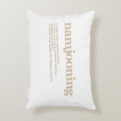 ナンジューニングアクセント枕 アクセントクッション (正面(垂直))